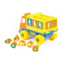 Логический грузовичок "Миффи" с 6 кубиками №2