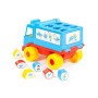 Логический грузовичок "Смурфики" с 6 кубиками №1