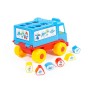 Логический грузовичок "Смурфики" с 6 кубиками №2