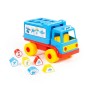 Логический грузовичок "Смурфики" с 6 кубиками №2