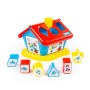 Логический домик "Смурфики" с 6 кубиками №1