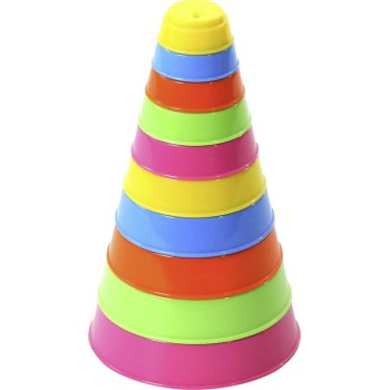 Занимательная пирамидка (10 элементов), h=175 мм