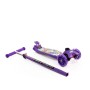 #0072 Детский самокат (с наклейкой V1) (фиолетовый) (в коробке)