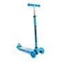 #0072 Детский самокат (с наклейкой V1) (голубой) (в коробке)