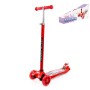#0072 Детский самокат (с наклейкой V1) (красный) (в коробке)