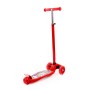 #0072 Детский самокат (с наклейкой V1) (красный) (в коробке)