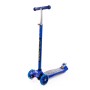 #0072 Детский самокат (с наклейкой V1) (синий) (в коробке)