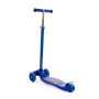#0072 Детский самокат (с наклейкой V1) (синий) (в коробке)