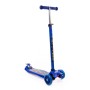 #0072 Детский самокат (с наклейкой V1) (синий) (в коробке)