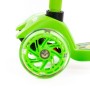 #0072 Детский самокат (с наклейкой V1) (зелёный) (в коробке)