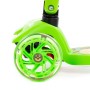 #0072С Детский самокат (со складной ручкой) (с наклейкой V1) (зелёный)