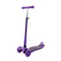 #0072C Детский самокат (со складной ручкой) (с наклейкой V2) (фиолетовый)