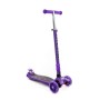 #0072C Детский самокат (со складной ручкой) (с наклейкой V2) (фиолетовый)