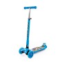 #0072C Детский самокат (со складкой ручкой) (с наклейкой V2) (голубой)