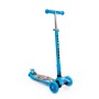 #0072C Детский самокат (со складкой ручкой) (с наклейкой V2) (голубой)