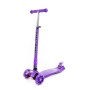 # 0072C Детский самокат (со складной ручкой) (фиолетовый) (в коробке)