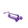 # 0072C Детский самокат (со складной ручкой) (фиолетовый) (в коробке)
