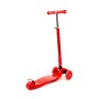# 0072C Детский самокат (со складной ручкой) (красный) (в коробке)