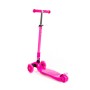 # 0072C Детский самокат (со складной ручкой) (малиновый) (в коробке)