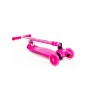 # 0072C Детский самокат (со складной ручкой) (малиновый) (в коробке)