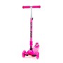 # 0072C Детский самокат (со складной ручкой) (малиновый) (в коробке)