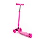 # 0072C Детский самокат (со складной ручкой) (малиновый) (в коробке)