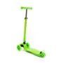 # 0072C Детский самокат (со складной ручкой) (зелёный) (в коробке)