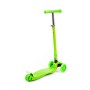 # 0072C Детский самокат (со складной ручкой) (зелёный) (в коробке)