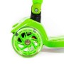 # 0072C Детский самокат (со складной ручкой) (зелёный) (в коробке)