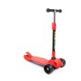 TJ-705L Детский самокат (со складной ручкой) (красно-чёрный) (в коробке)