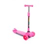 TJ-705L Детский самокат (со складной ручкой) (малиновый) (в коробке)