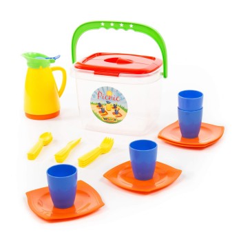 Набор детской посуды "Алиса" для пикника №2