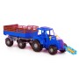 Трактор "Алтай" (синий) с прицепом №2 (в сеточке)