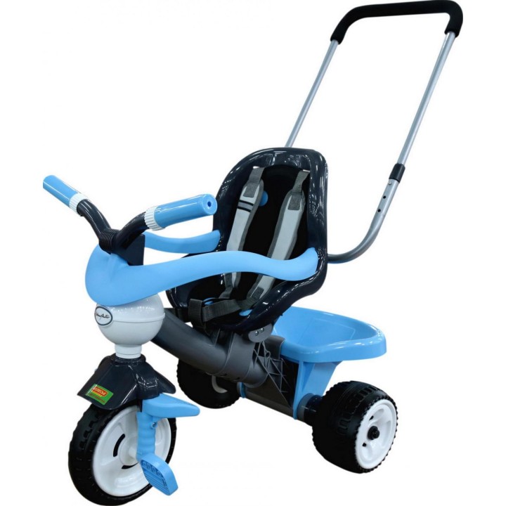 Велосипед 3-х колёсный "Амиго" с ограждением, ручкой, ремешком и мягким сиденьем