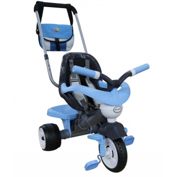 Велосипед 3-х колёсный "Амиго" с ограждением, ручкой, ремешком, мягким сиденьем и сумкой