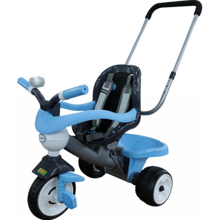 Велосипед 3-х колёсный "Амиго" с ограждением, клаксоном, ручкой, ремешком и мягким сиденьем