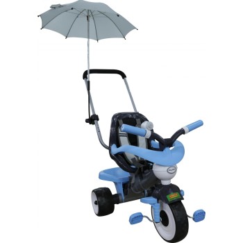 Велосипед 3-х колёсный "Амиго №2" с ограждением, клаксоном, ручкой, ремешком, мягким сиденьем и зонтиком