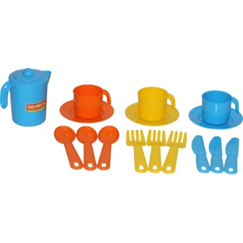Набор детской посуды "Анюта" на 3 персоны