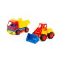 "Базик", автомобиль-самосвал + "Базик", погрузчик (в коробке)