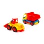 "Базик", автомобиль-самосвал + "Базик", погрузчик (в коробке)