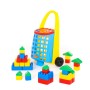 Забавная тележка + конструктор "Беби" (38 элементов)