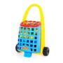 Забавная тележка + конструктор "Беби" (38 элементов)