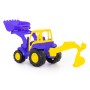 "Чемпион", трактор с лопатой и ковшом (в сеточке)