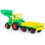 "Чемпион", трактор с ковшом и прицепом (в сеточке)
