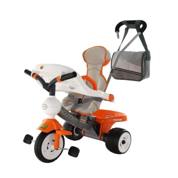 Велосипед 3-х колёсный "Дидактик" с игровой панелью, ручкой, ремешком, чехлом и сумкой
