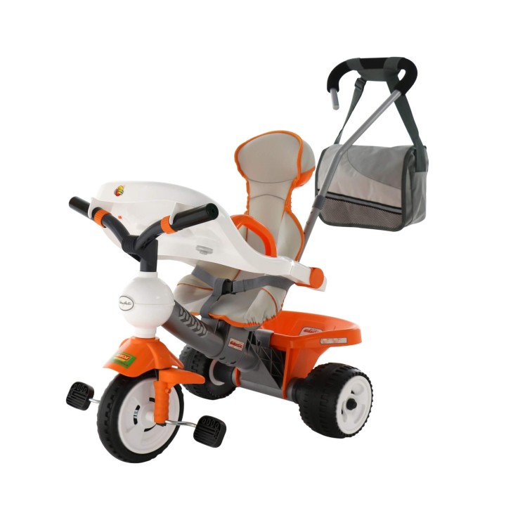Велосипед 3-х колёсный "Дидактик" с игровой панелью, ручкой, ремешком, чехлом и сумкой