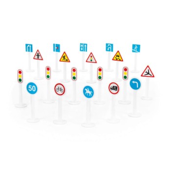 Набор дорожных знаков №2 (20 элементов) (в пакете)
