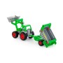 "Фермер-техник", трактор-погрузчик с полуприцепом (в коробке)