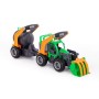 "ГрипТрак", трактор-погрузчик с цистерной (в коробке)