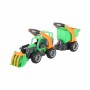 "ГрипТрак", трактор-погрузчик с полуприцепом (в сеточке)